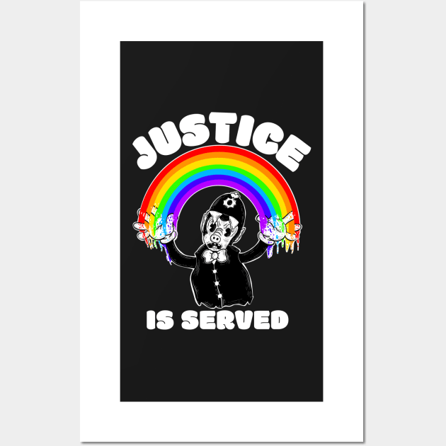 Justice is served Wall Art by Popstarbowser